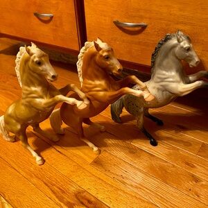 Breyer Rearing Stallions (3) VTG 60s